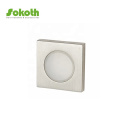 Israel market safety bathroom plastic door handle round escutcheon